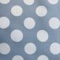 Preview: Hilco elastische Baumwolle Big 60s blau weiß Punkte